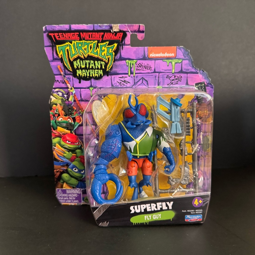 TMNT Mutant Mayhem - Superfly toy/ Action Figure. New